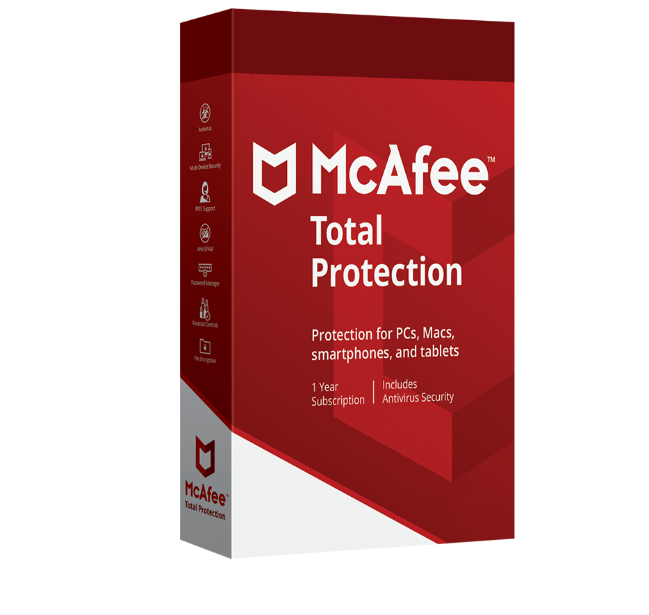 mcafee total protection key free