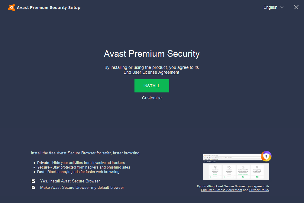 avast offline installer