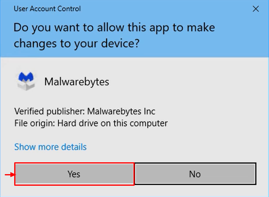 Install and Activate Malwarebytes for Windows v4 - allow