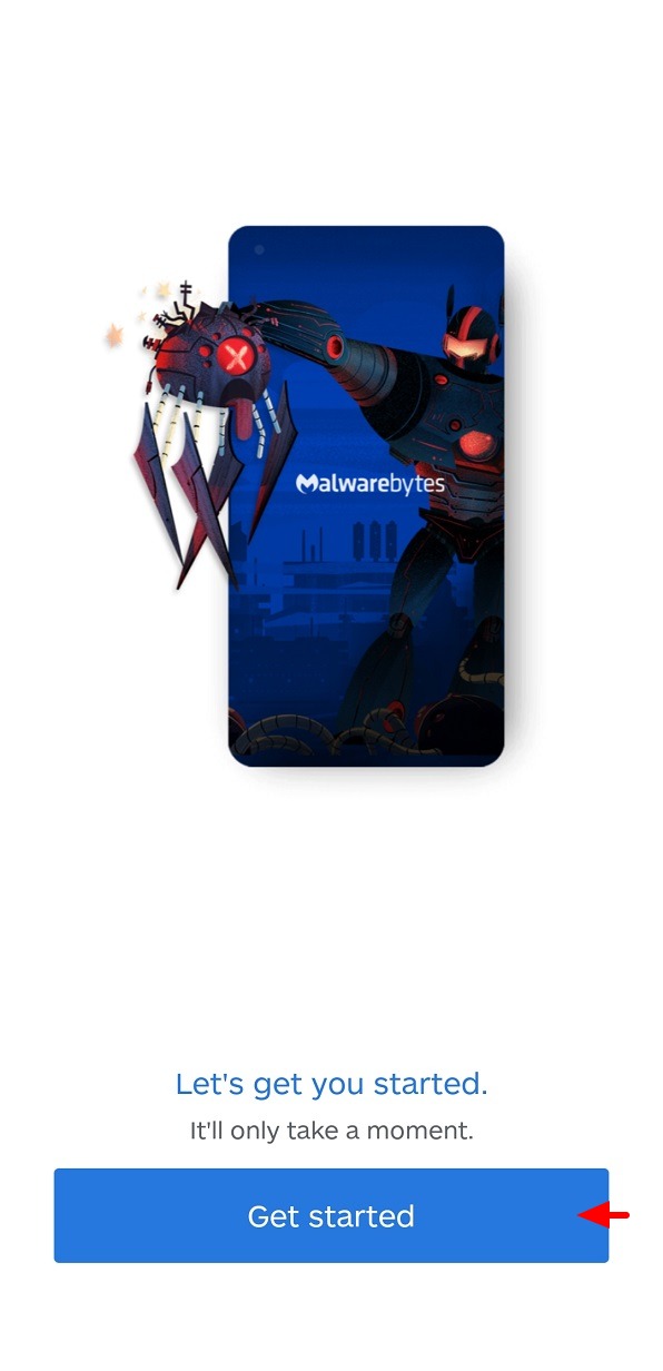 Malwarebytes for Android device 4