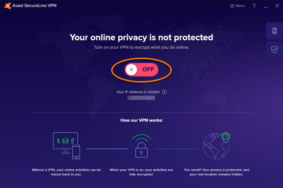 avast secureline vpn installation