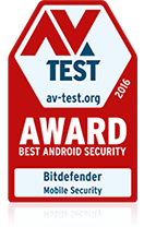 avtest_award_2016_award_ Bitdefender Mobile Security for Android