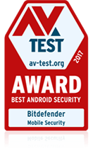 avtest_award_2017_ Bitdefender Mobile Security for Android