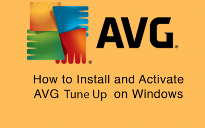 Installing and Activating AVG TuneUp on Windows PC