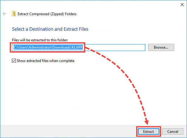 Kaspersky Password Protection - extract address