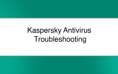 Kaspersky Antivirus Common issues